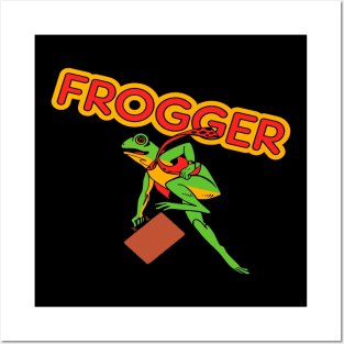 Mod.4 Arcade Frogger Video Game Posters and Art